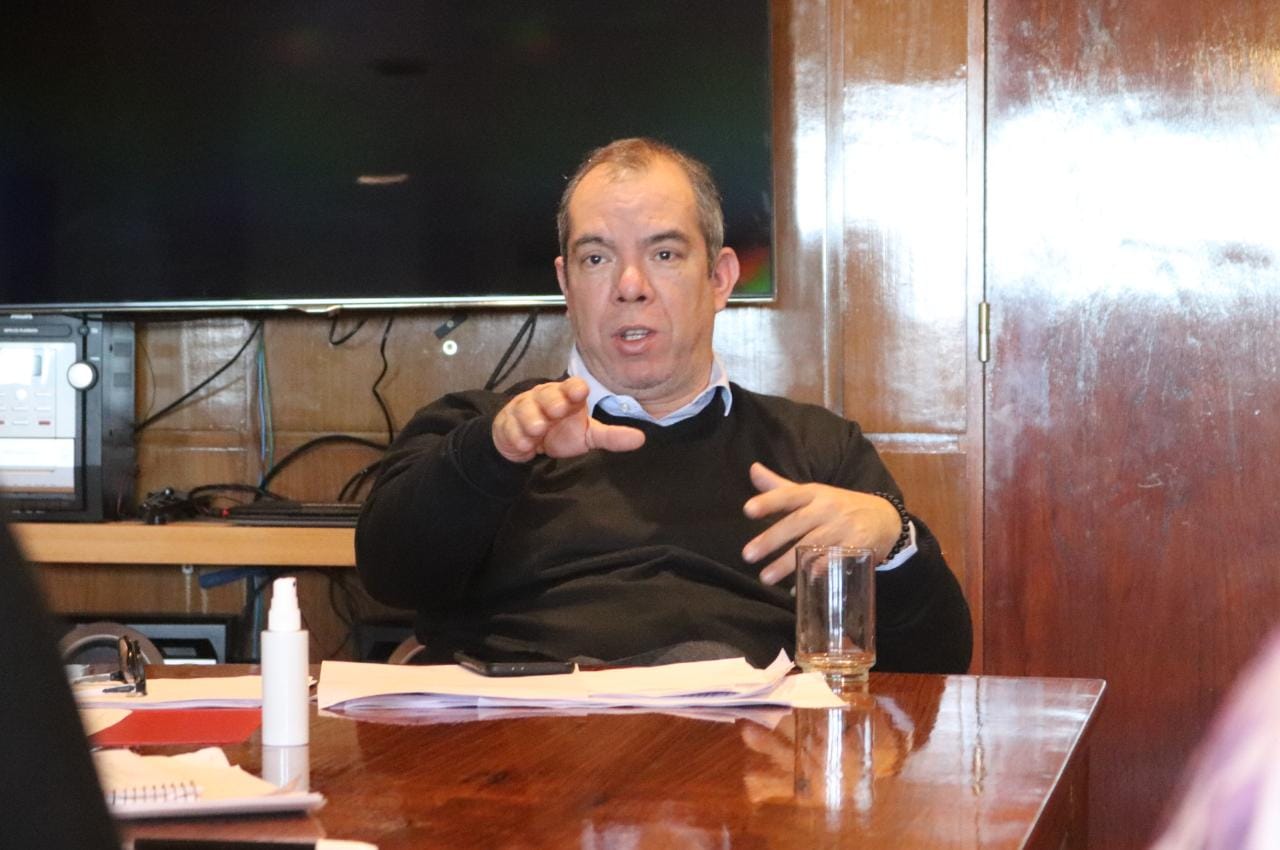 En este momento estás viendo Grazzini encabezó una nueva reunión con el equipo directivo del Ministerio