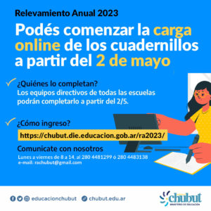 Lee más sobre el artículo Se pone en marcha el Relevamiento Anual Educativo en Chubut