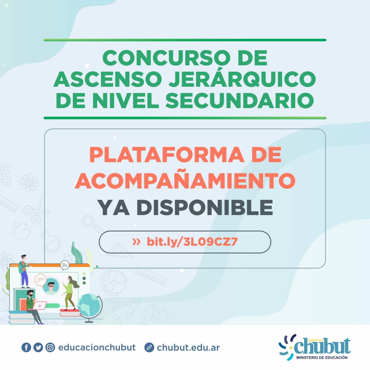 Lee más sobre el artículo Concurso de Ascenso Educación Secundaria – Aviso Plataforma